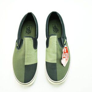 NEW Vans Slip-On Patchwork Ripstop Sneakers – Men's Size 12